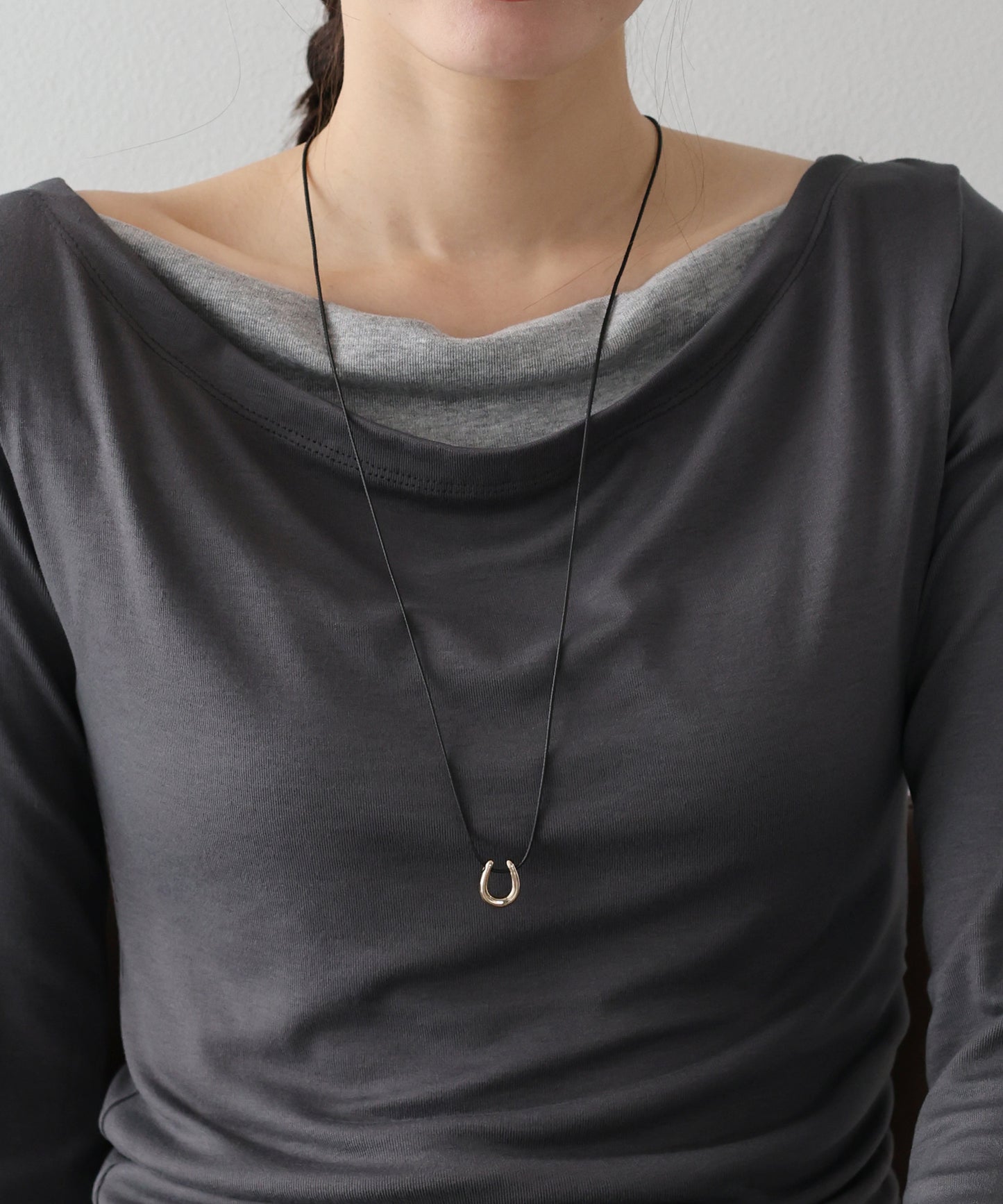 【早割5％OFF】ホースシューコードネックレス【ネコポス】