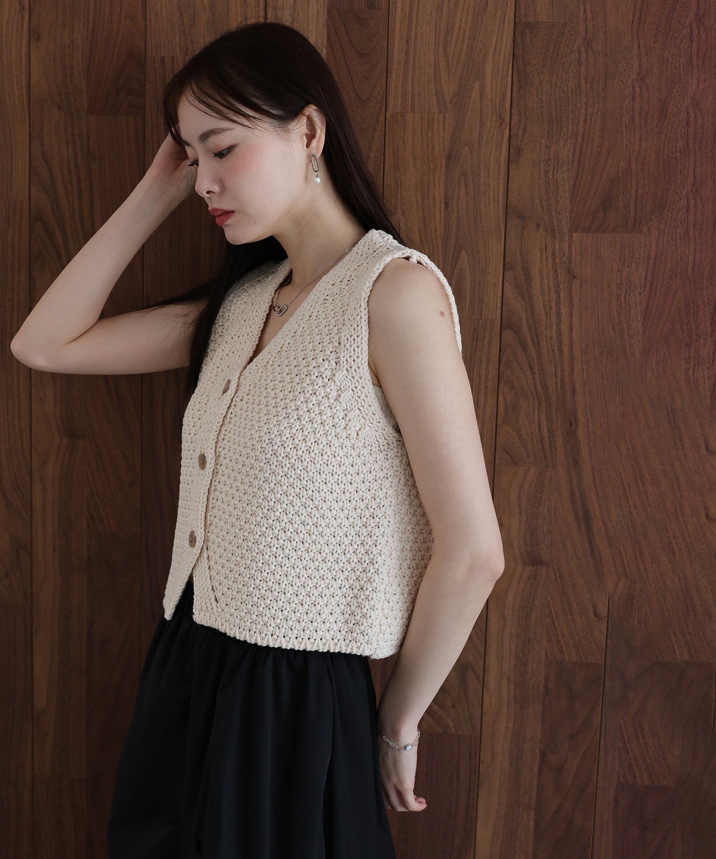 【早割5％OFF】ローゲージVネックベスト