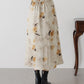 フラワープリント マーメイドスカート