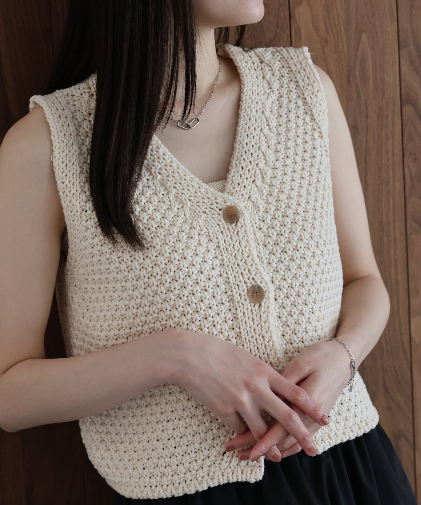 【早割5％OFF】ローゲージVネックベスト