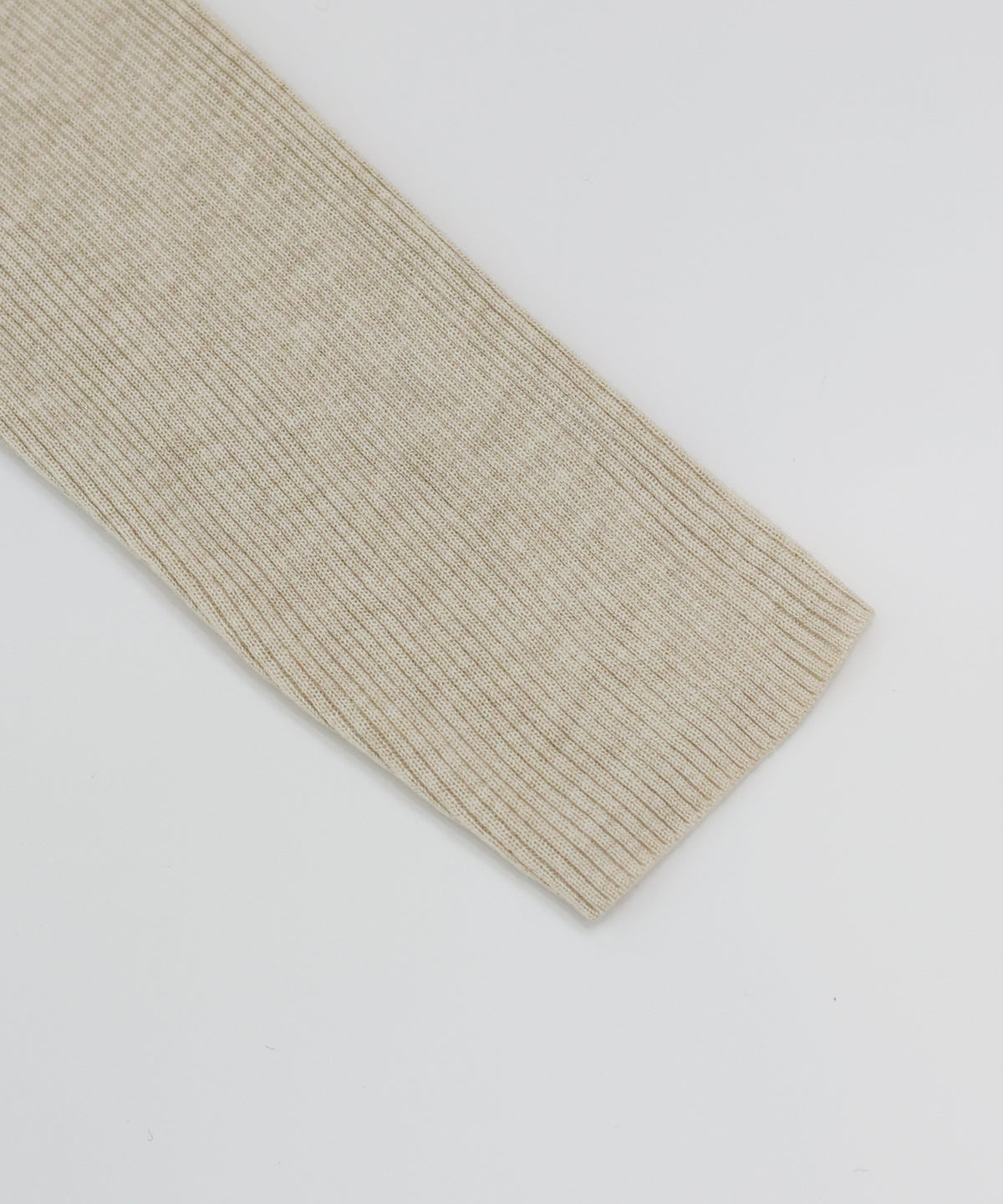 【早割5％OFF】ウール混ヘンリーネックリブニットフーディー