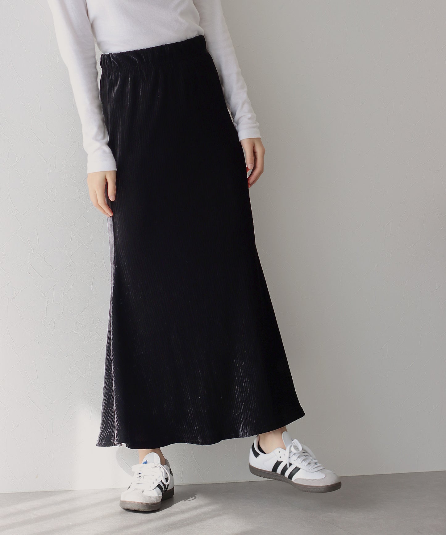 【TIME SALE】ベロアマーメイドスカート
