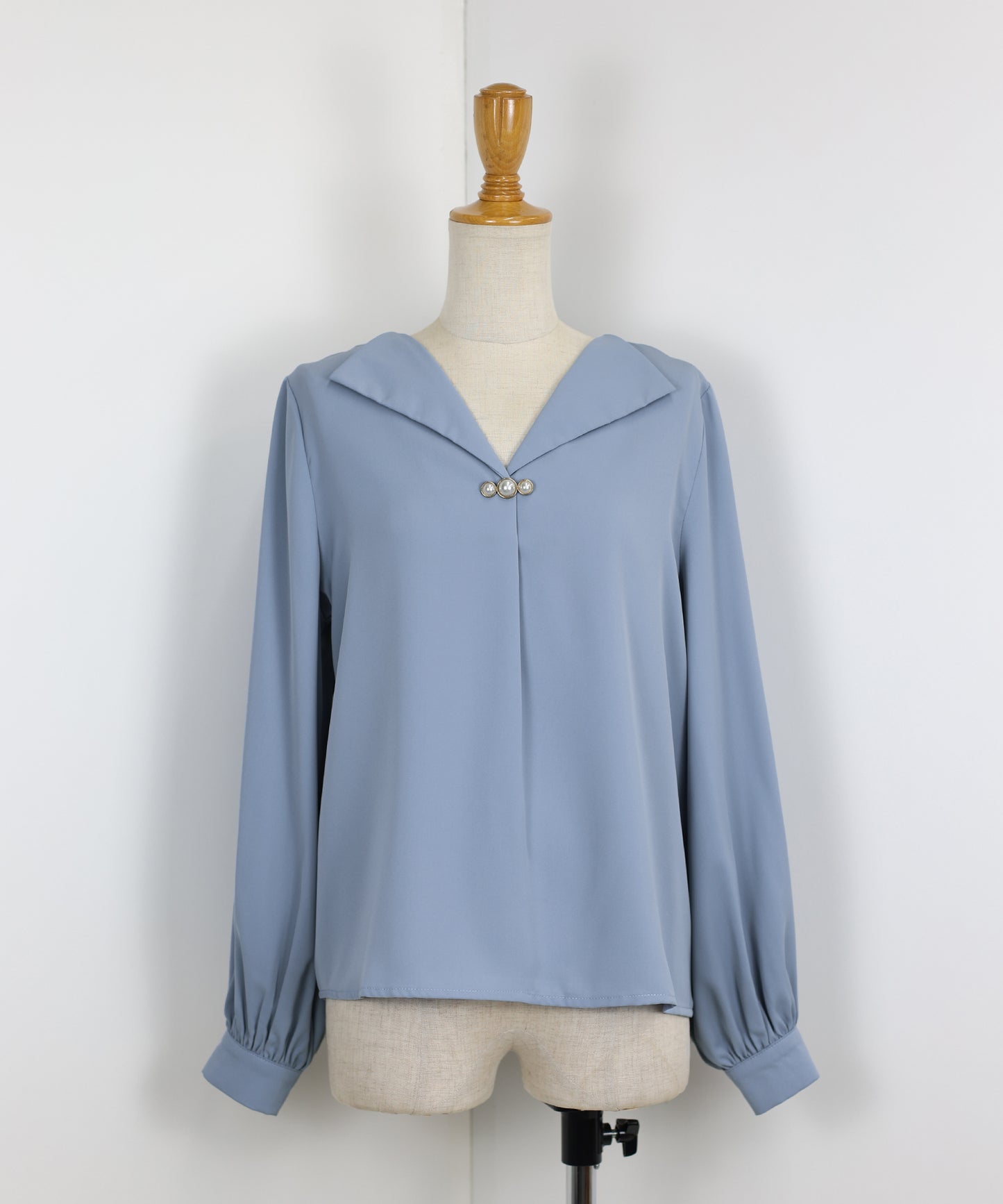 パールモチーフブラウス【ネコポス】