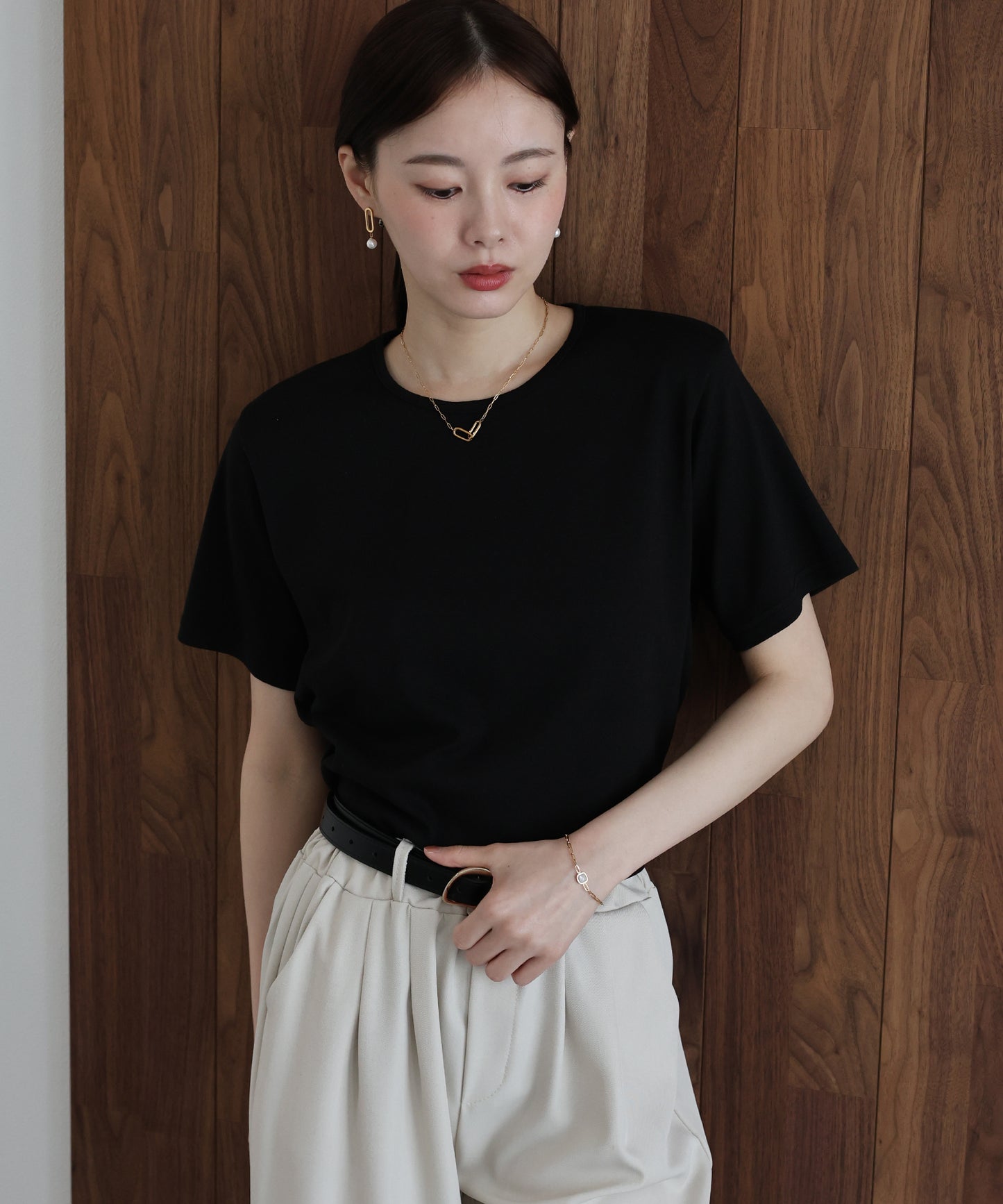 クルーネックTシャツ【ネコポス】