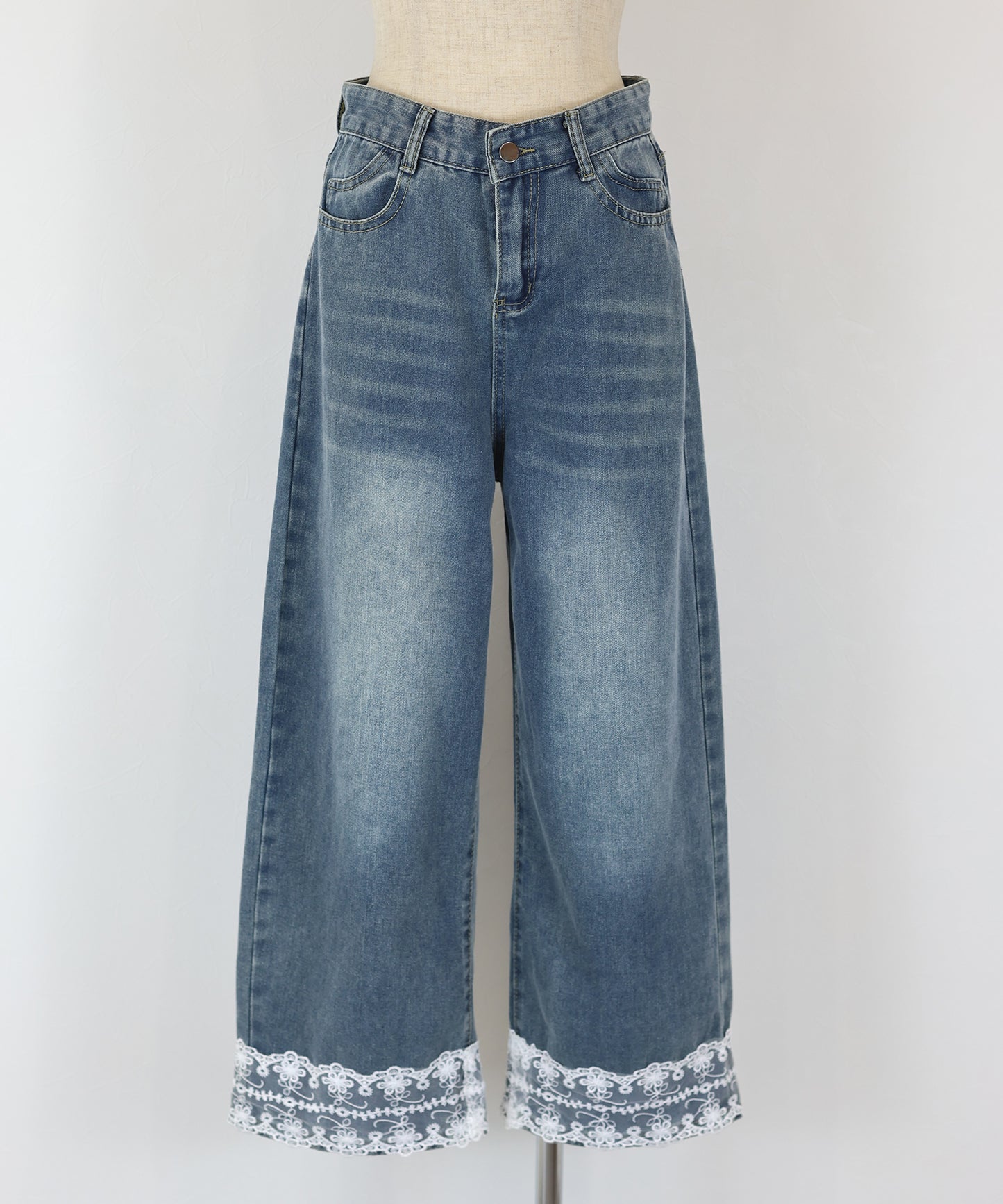 【早割5％OFF】ヘムレースデニム