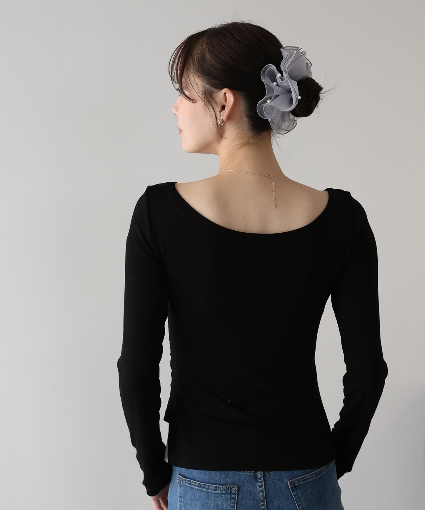 【早割5％OFF】ドレープレイヤードトップス【ネコポス】