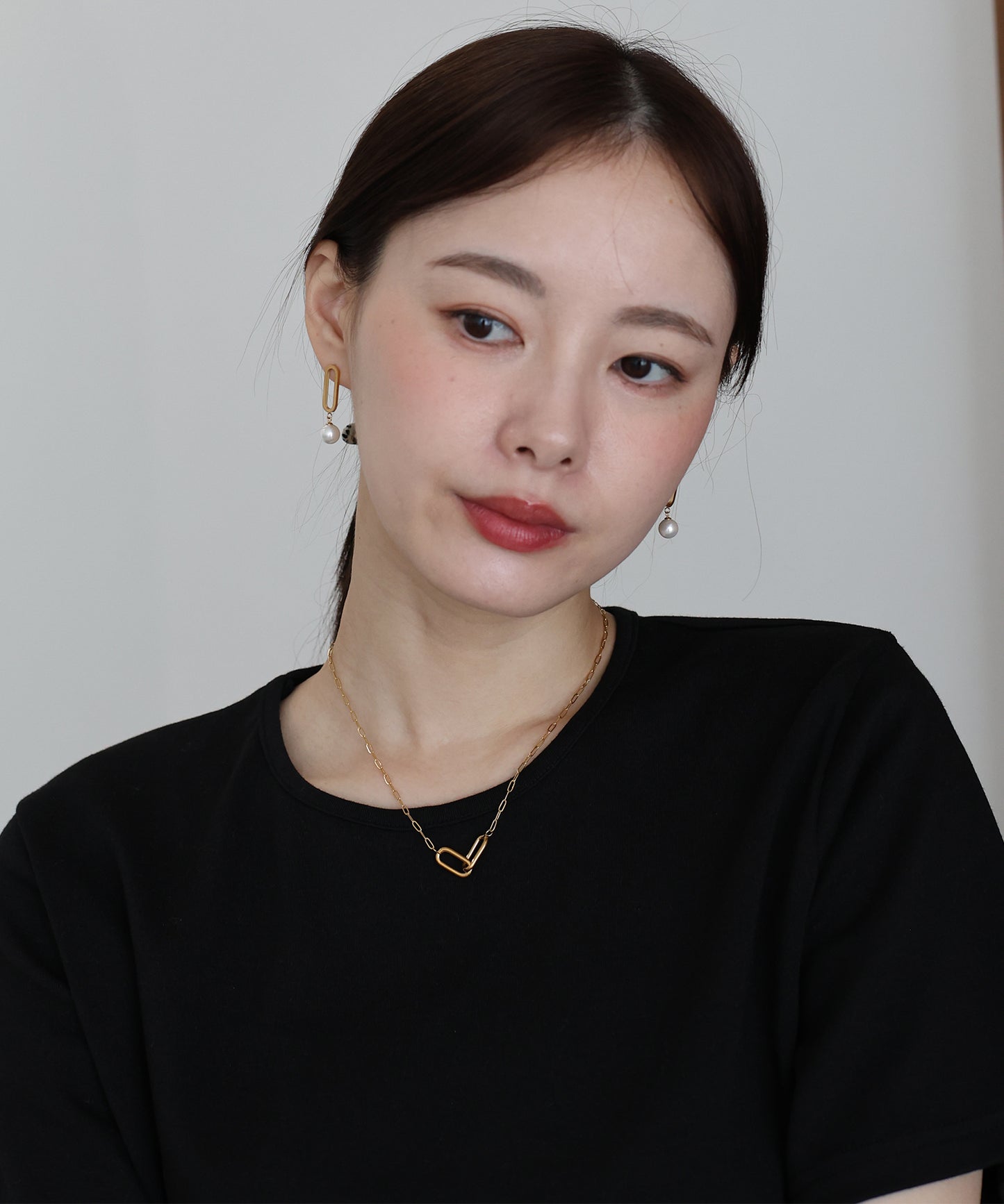 【早割5％OFF】メタルパールピアス / サージカルステンレス【ネコポス】