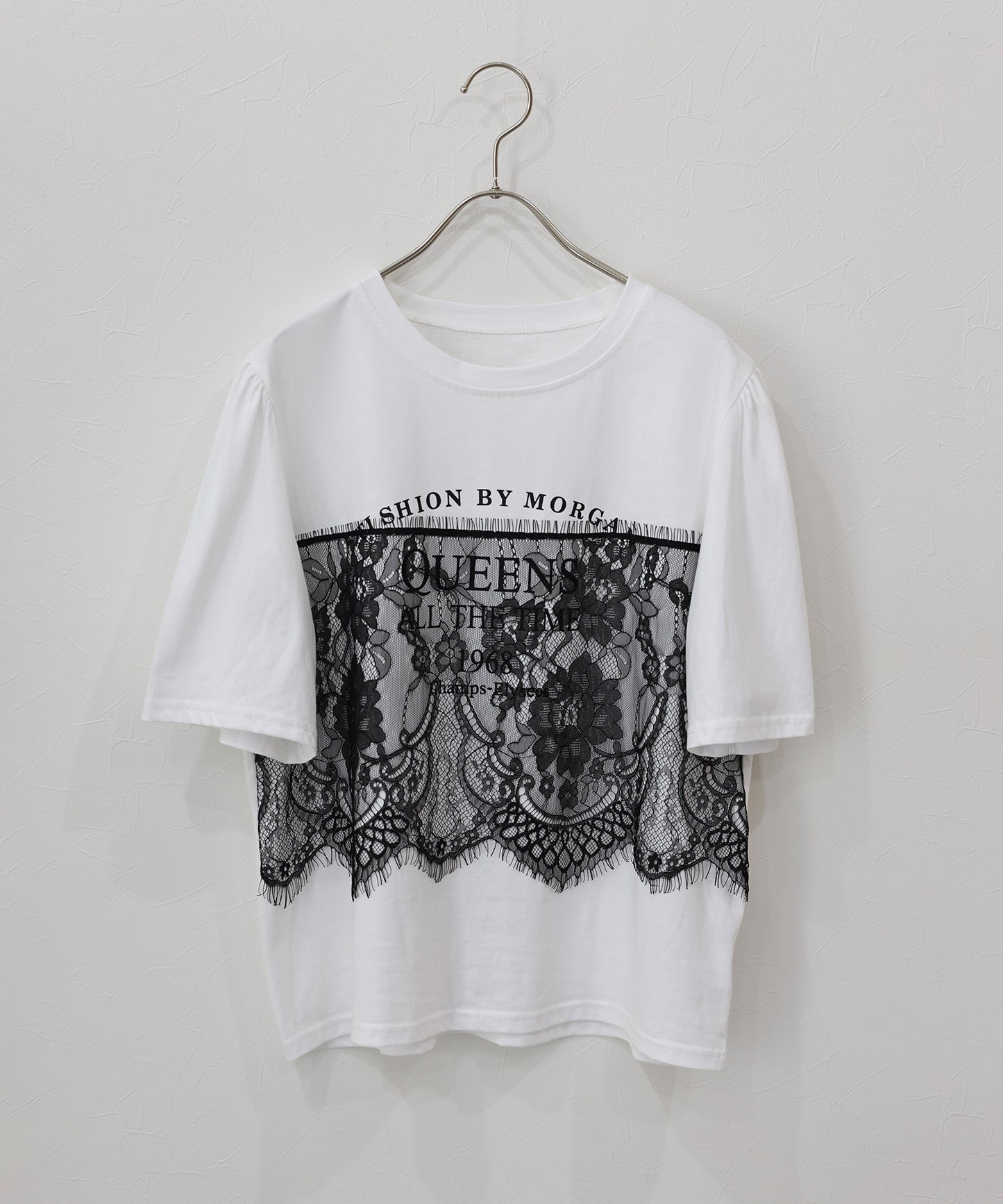 レースドッキングロゴTシャツ【メール便】