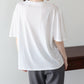 パール付きレースドッキングロゴTシャツ【メール便】