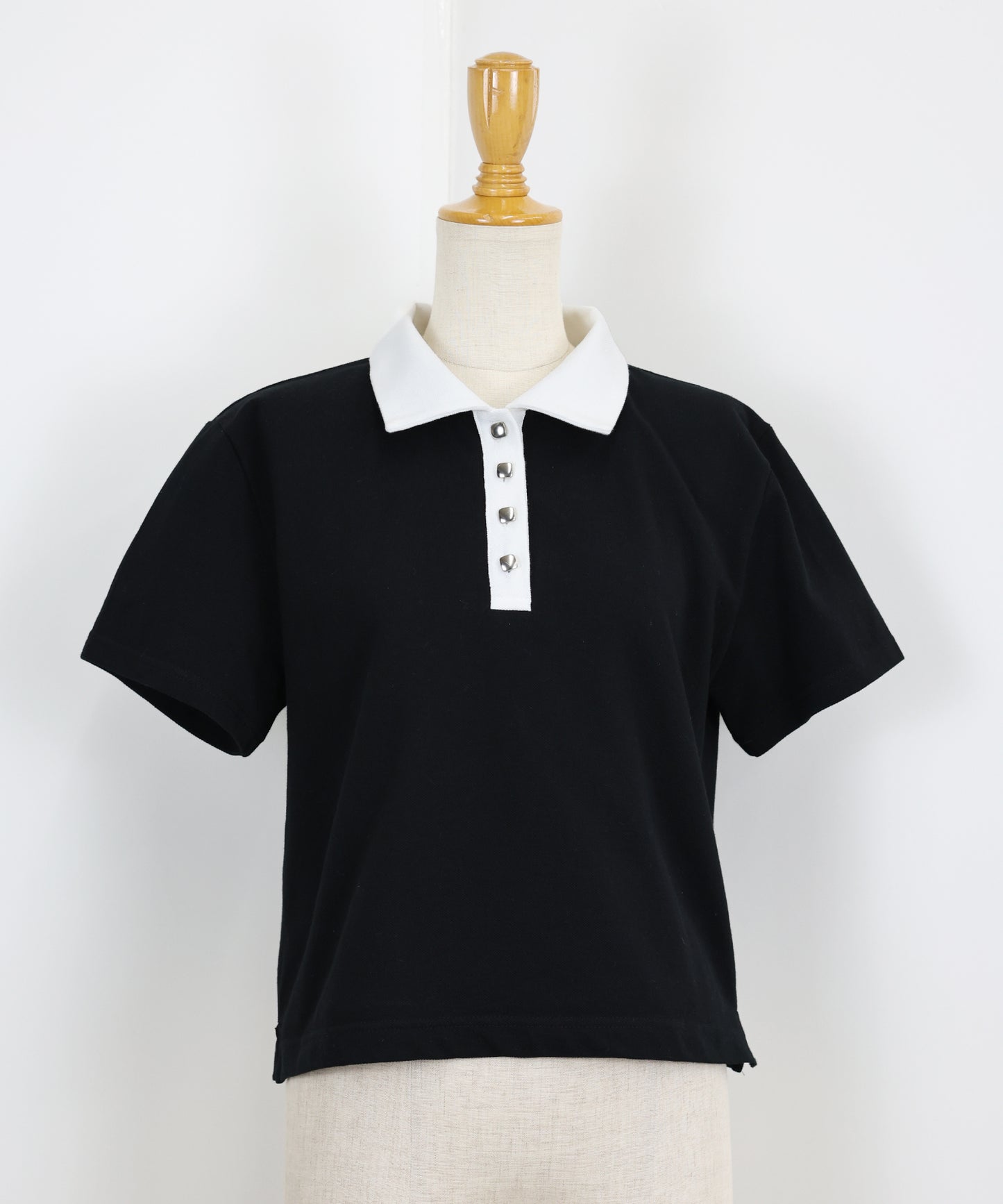 【TIME SALE】バイカラーポロシャツ【ネコポス】