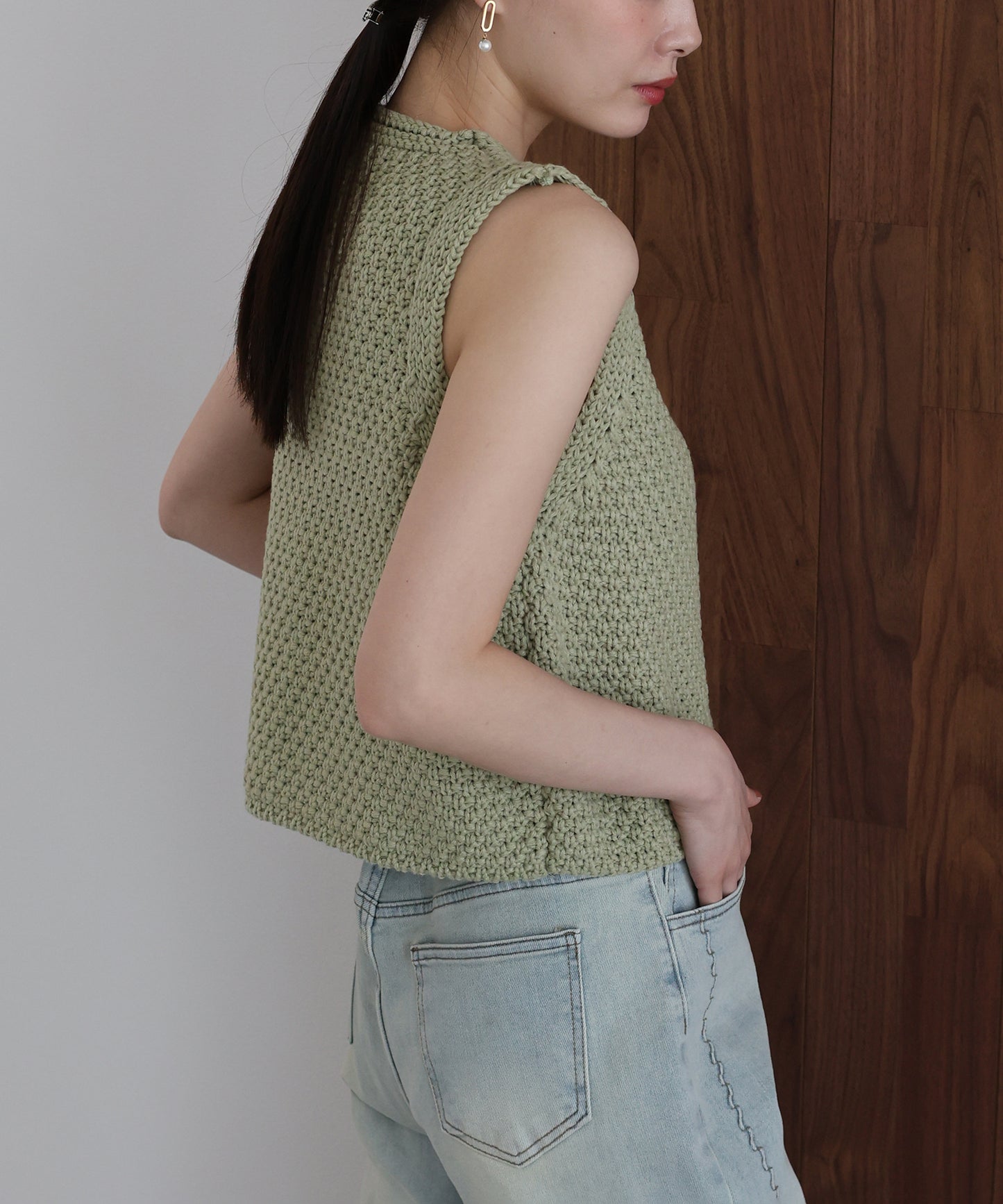 【早割5％OFF】ローゲージVネックベスト