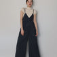 【SALE】[ J by blue ]ピンストライプフリルサロペット