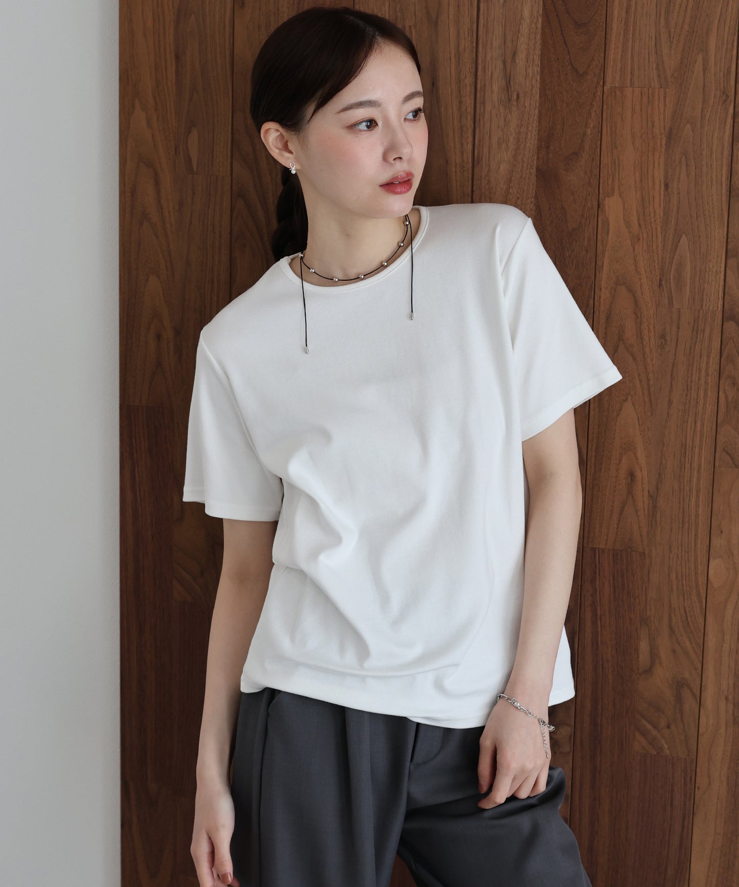 クルーネックTシャツ【ネコポス】