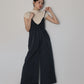 【SALE】[ J by blue ]ピンストライプフリルサロペット