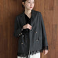 【早割5％OFF】《2サイズ展開》レースドッキングテーラードジャケット