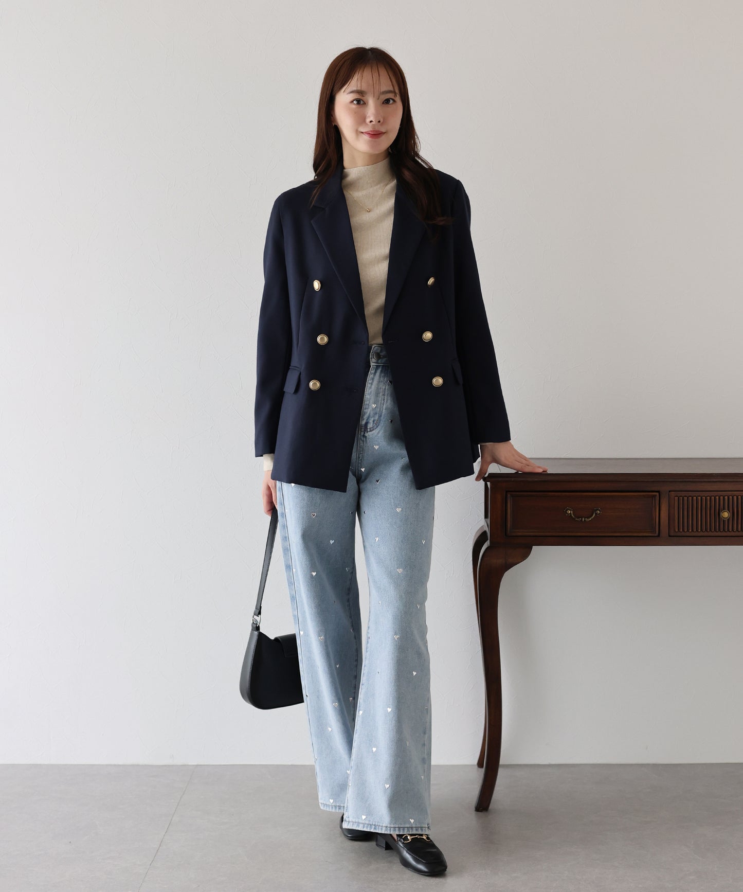 【TIME SALE】バックスリットテーラードジャケット