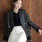 【早割5％OFF】《2サイズ展開》レースドッキングテーラードジャケット