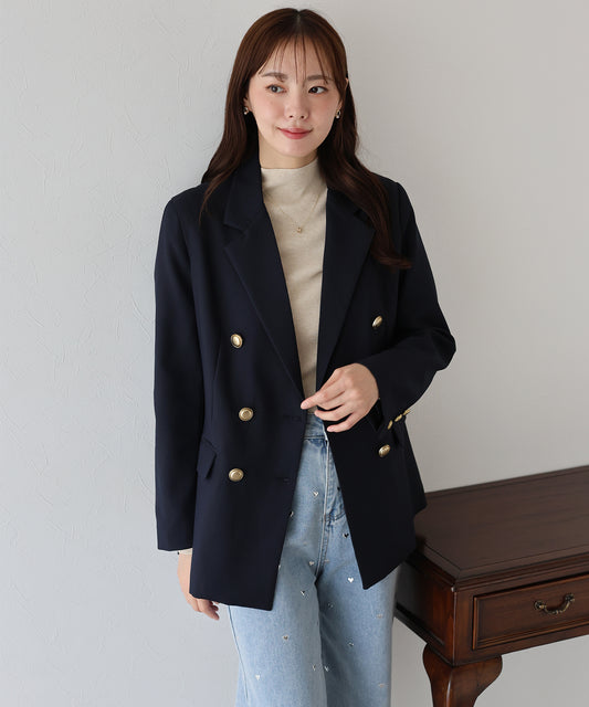 【早割5％OFF】バックスリットテーラードジャケット