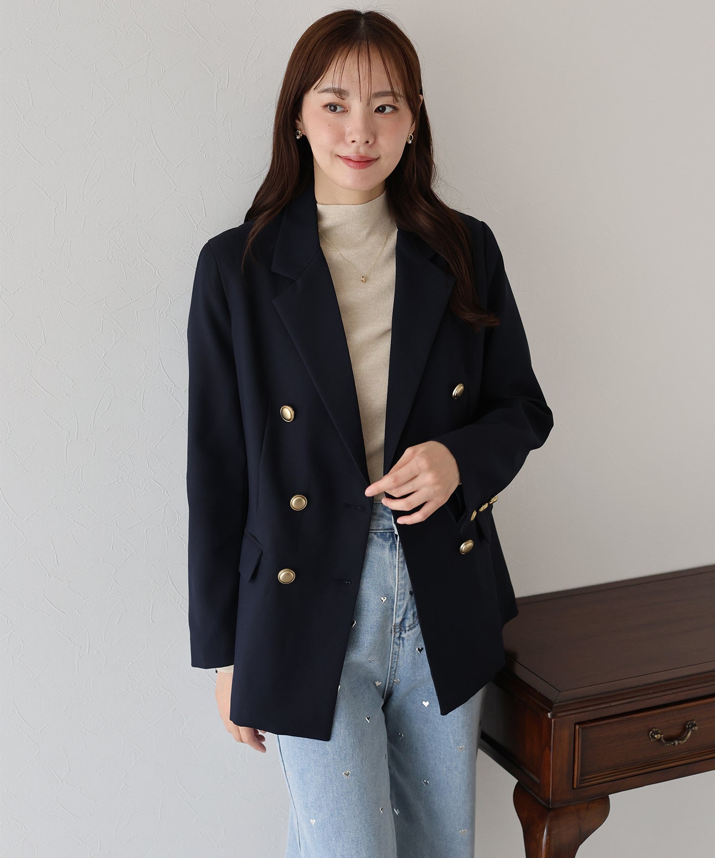 【TIME SALE】バックスリットテーラードジャケット