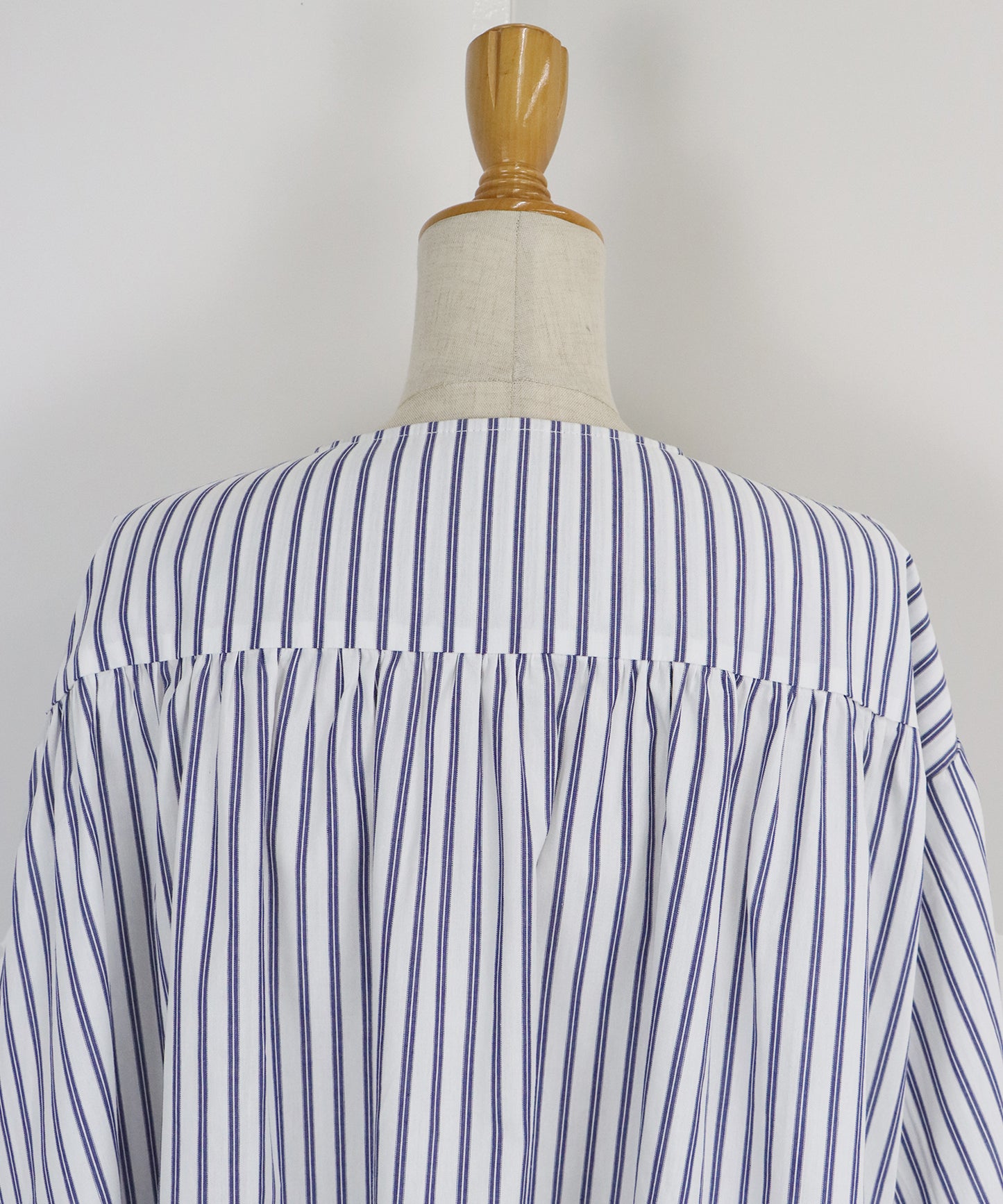 【TIME SALE】ストライプリボンブラウス【ネコポス】