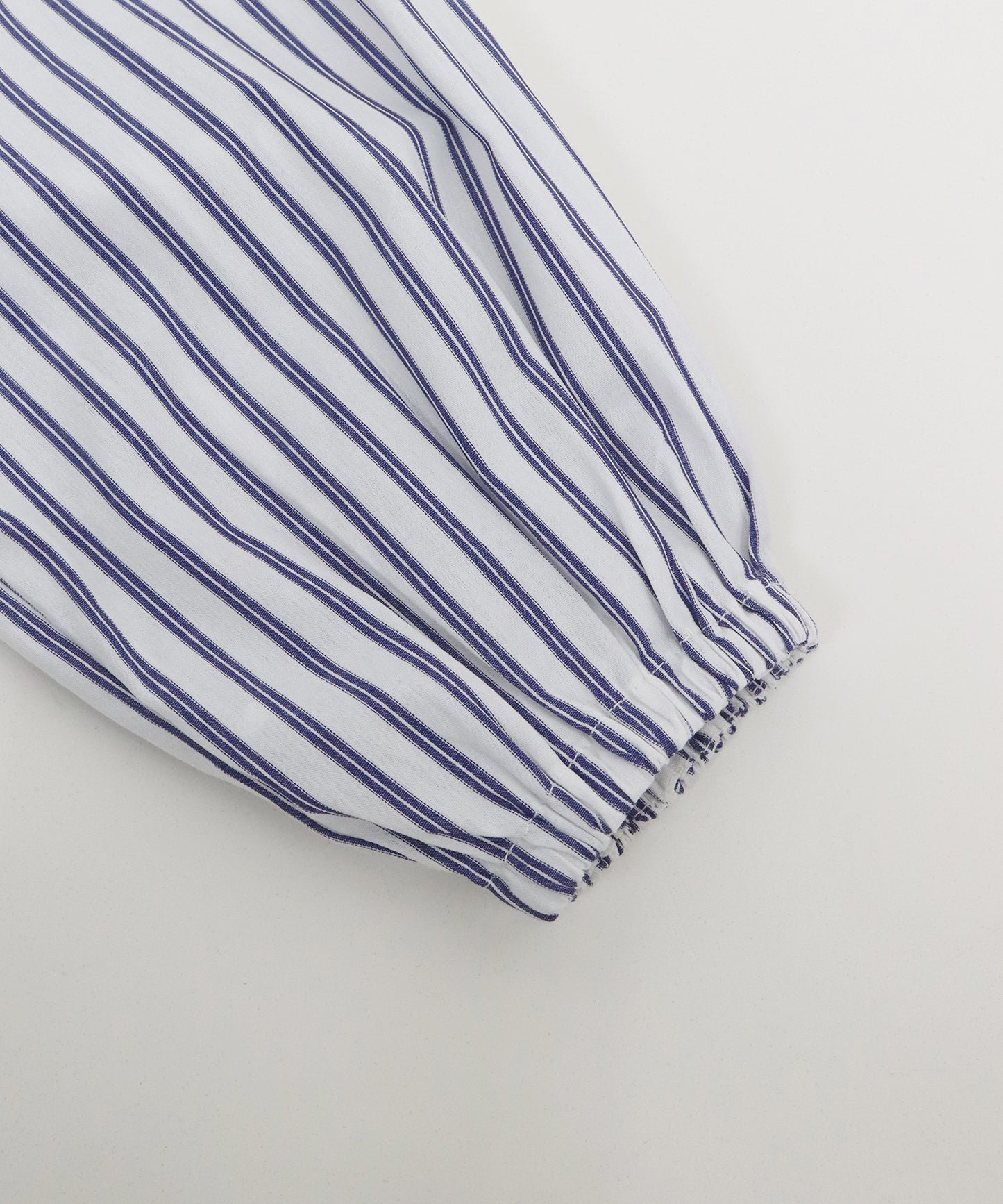 【TIME SALE】ストライプリボンブラウス【ネコポス】