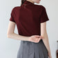モックネックＴシャツ【メール便】
