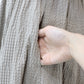 《選べる着丈》ウエストシェイプシャツワンピース