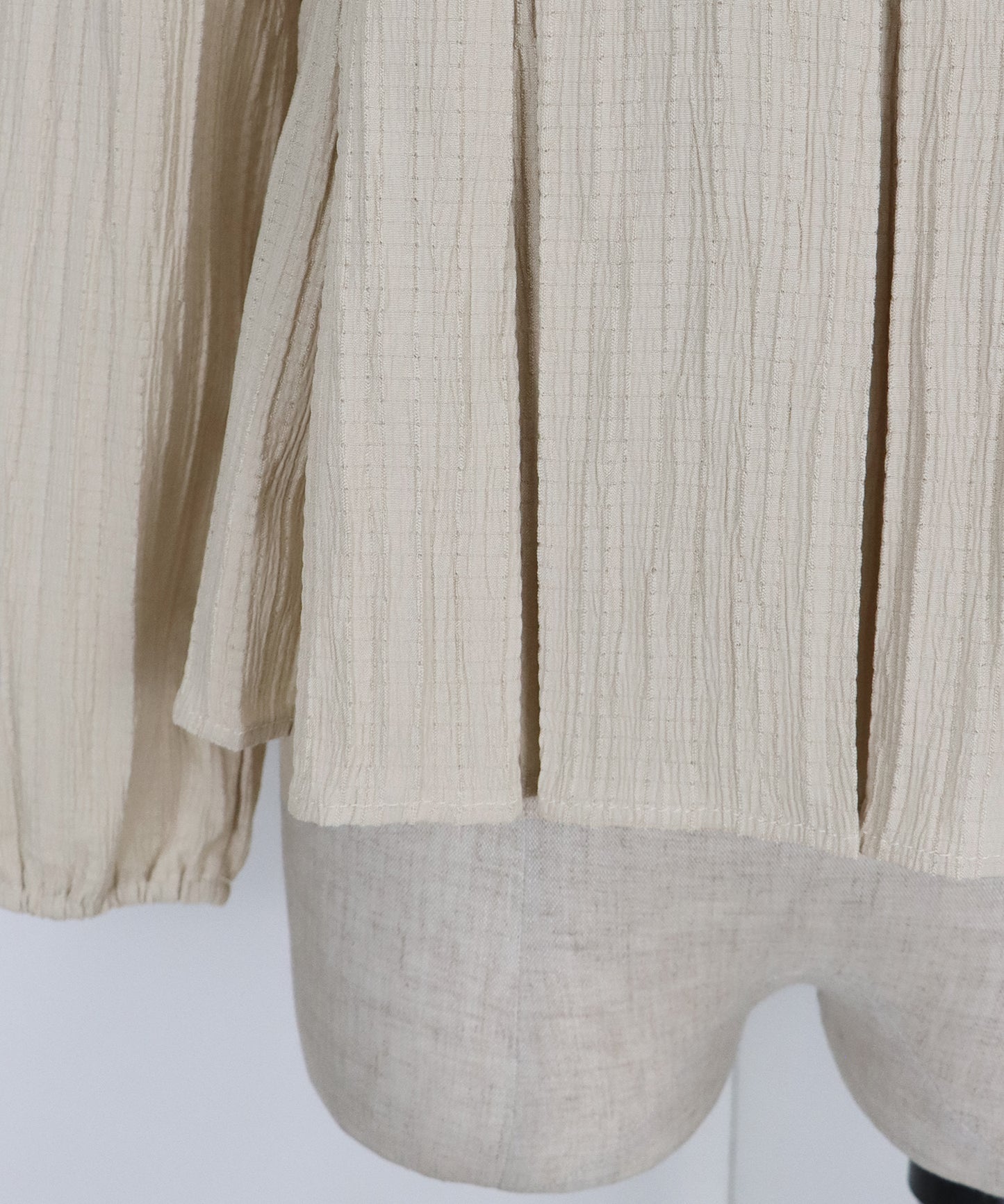 ハートネックプリーツブラウス【ネコポス】