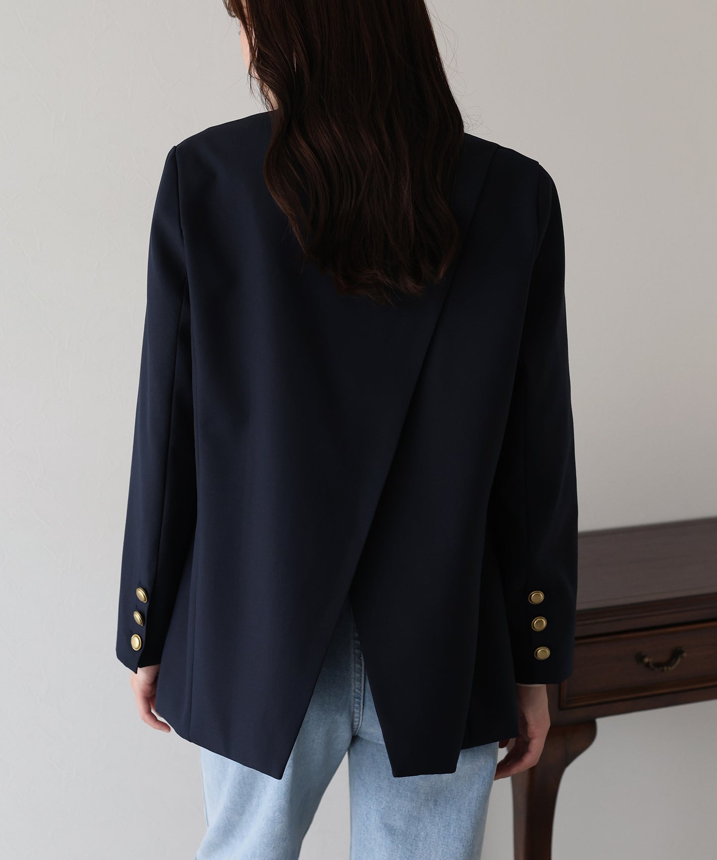 【TIME SALE】バックスリットテーラードジャケット