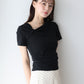 【TIME SALE】半袖アシメドレープTシャツ【ネコポス】