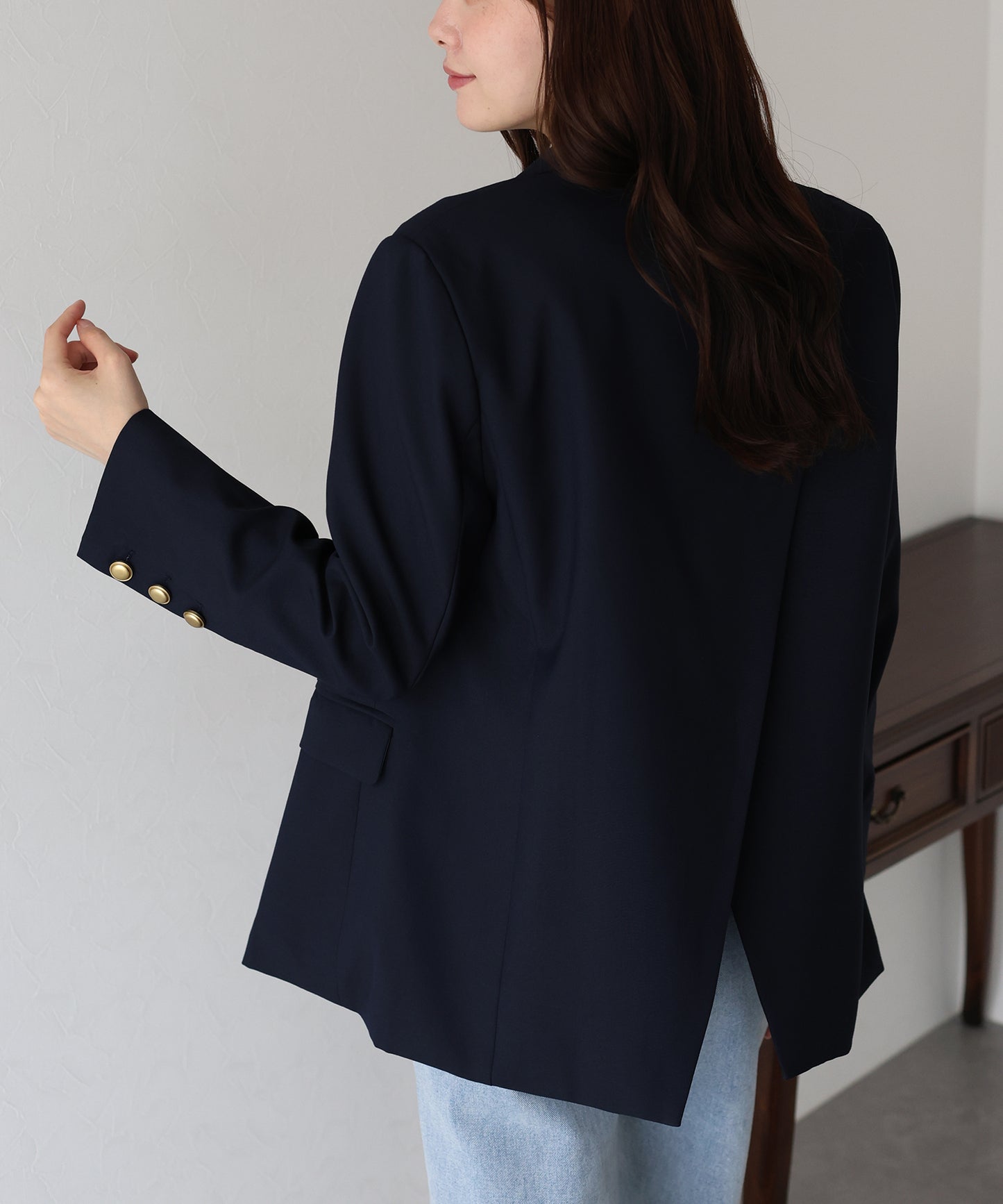 【TIME SALE】バックスリットテーラードジャケット