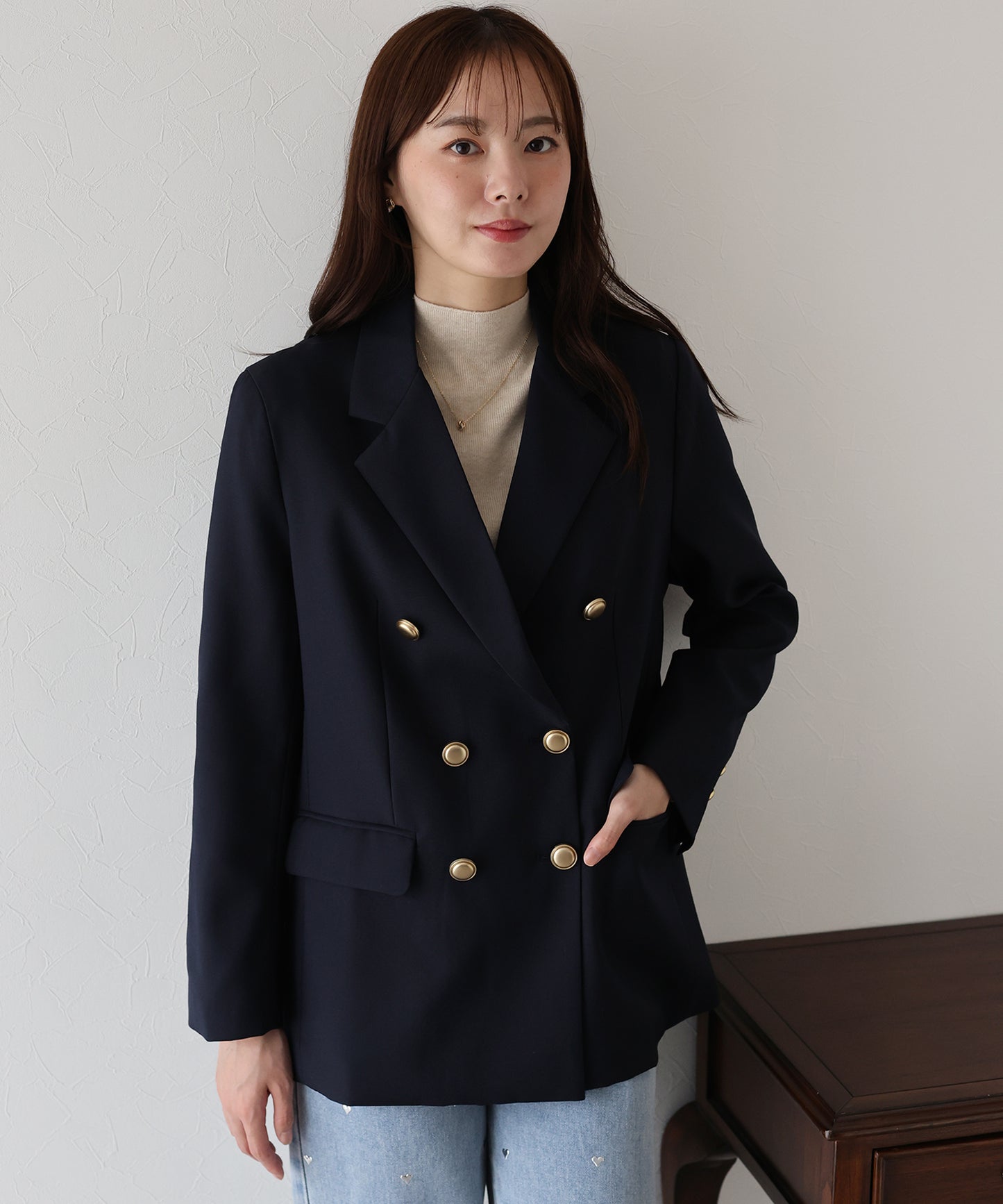 【TIME SALE】バックスリットテーラードジャケット