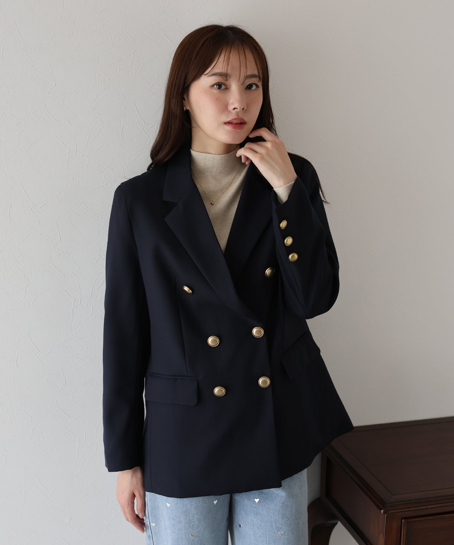 【TIME SALE】バックスリットテーラードジャケット