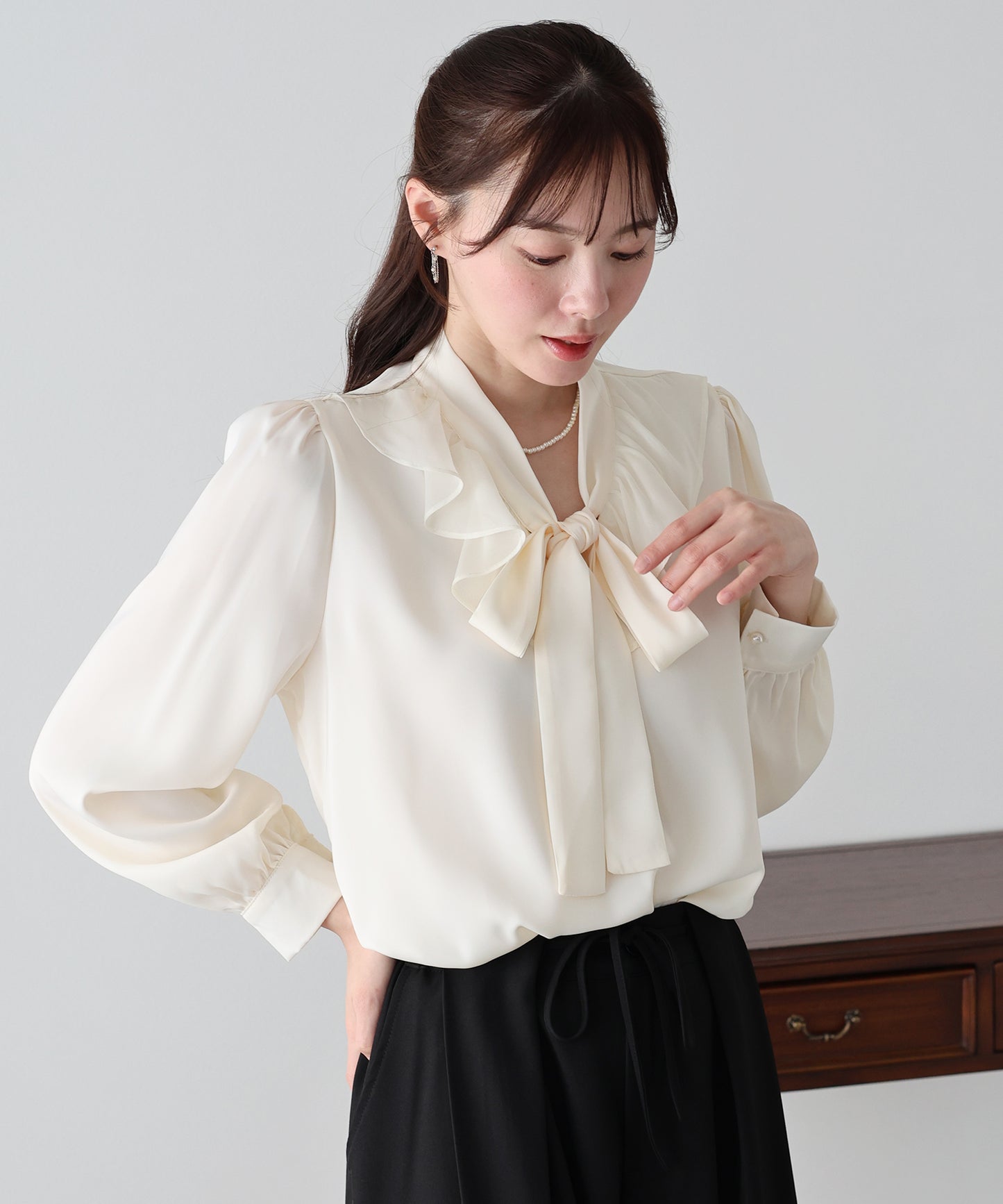 フリルブラウス【ネコポス】