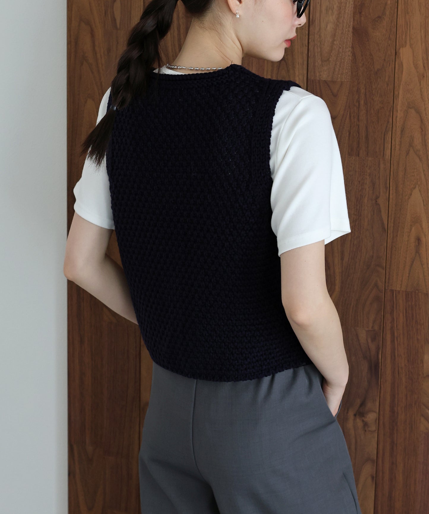 【早割5％OFF】ローゲージVネックベスト