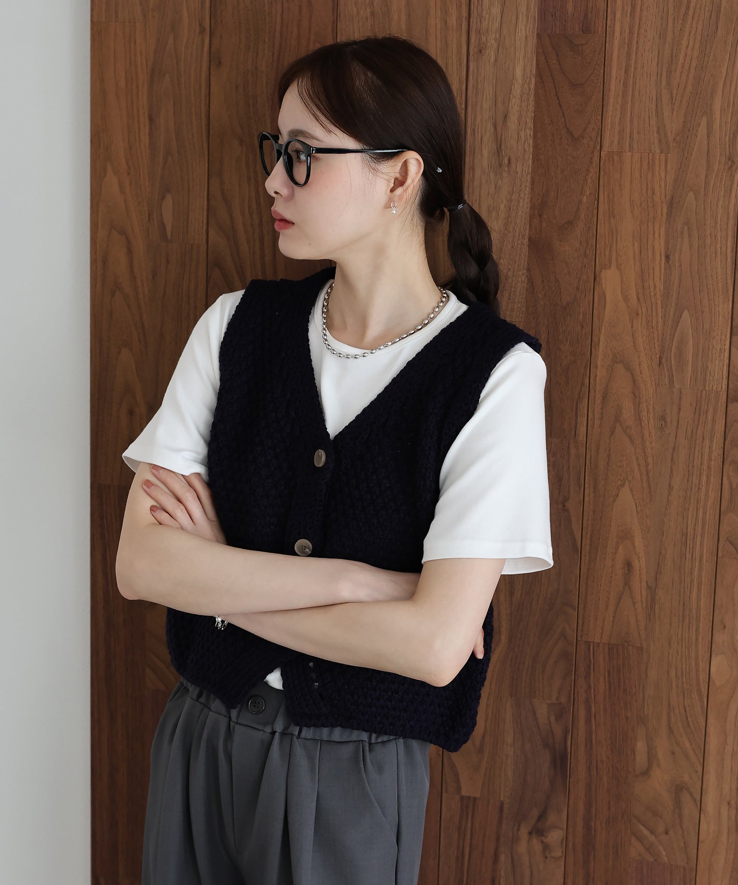 【早割5％OFF】ローゲージVネックベスト