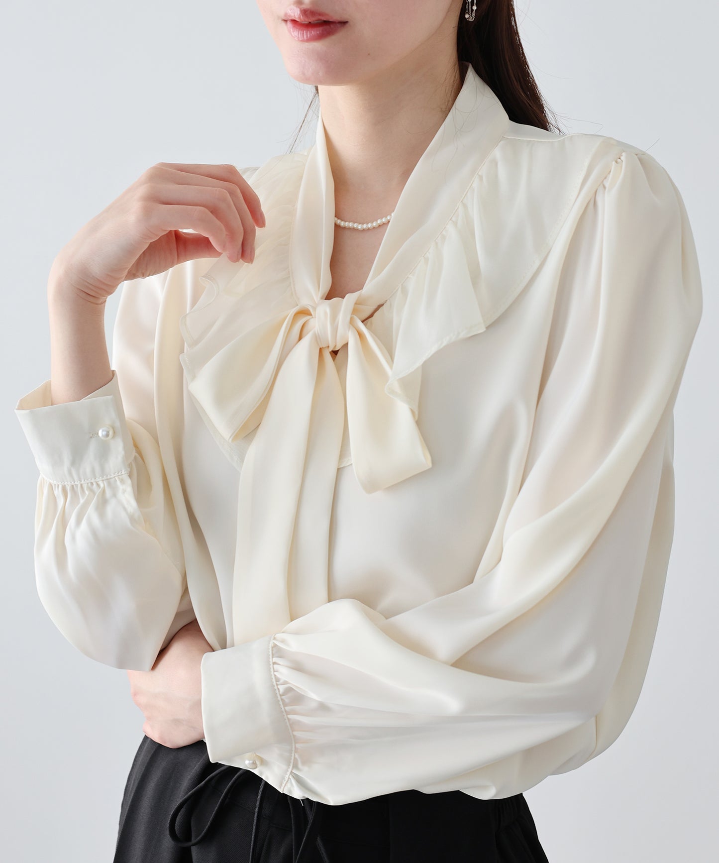 フリルブラウス【ネコポス】