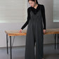 【SALE】[ J by blue ]ピンストライプフリルサロペット
