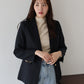 【TIME SALE】【ウォッシャブル】金ボタンダブルジャケット