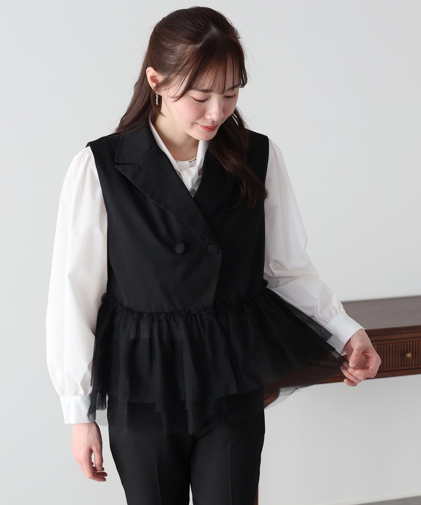 チュールドッキングジレ