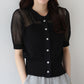 【TIME SALE】メッシュポロニット