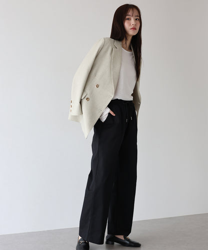 【SALE】ベーシックセンターシームパンツ[J by blue]