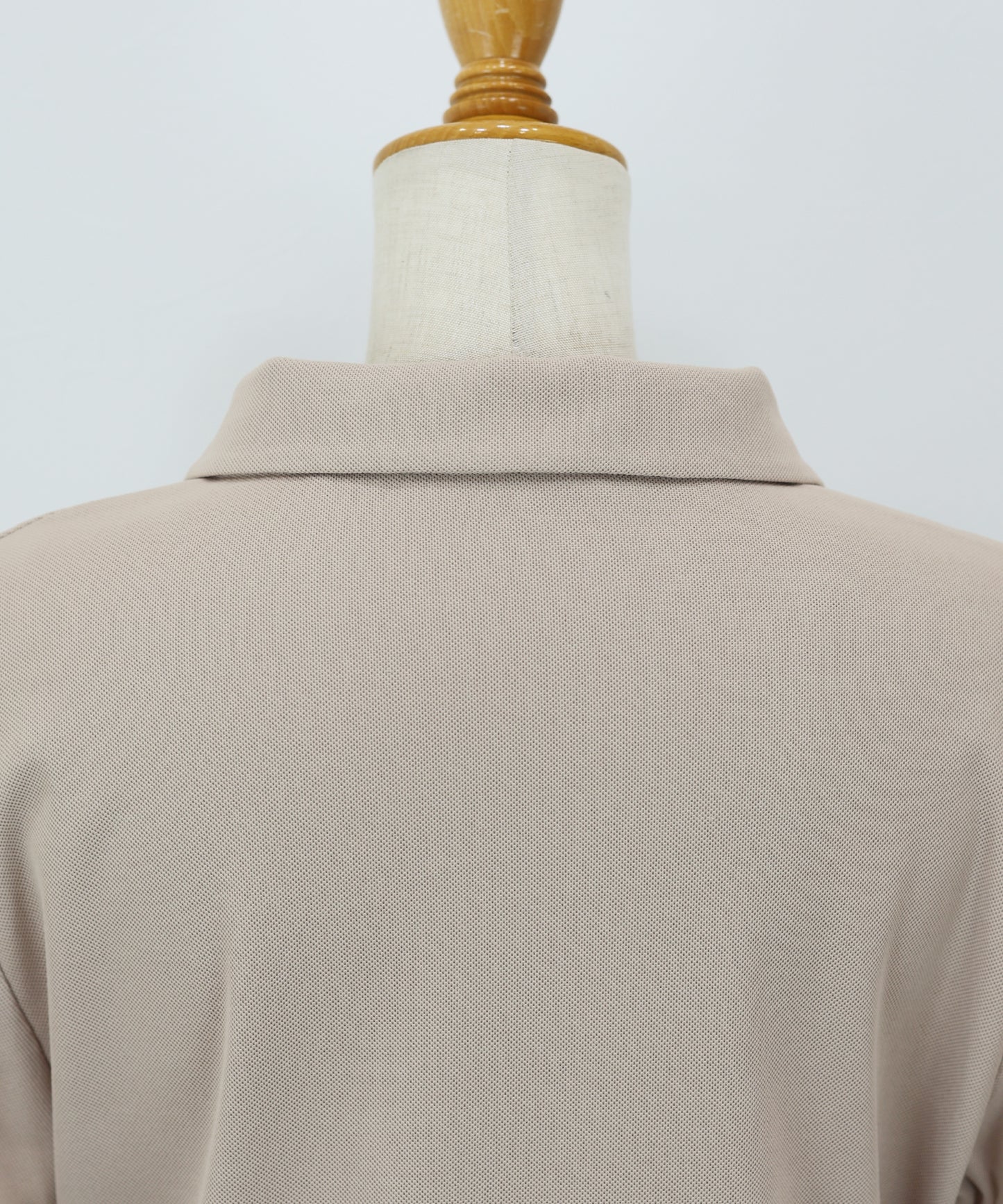 【早割5％OFF】フロントフリルポロワンピース