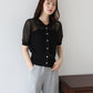 【TIME SALE】メッシュポロニット