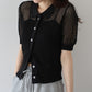 【TIME SALE】メッシュポロニット
