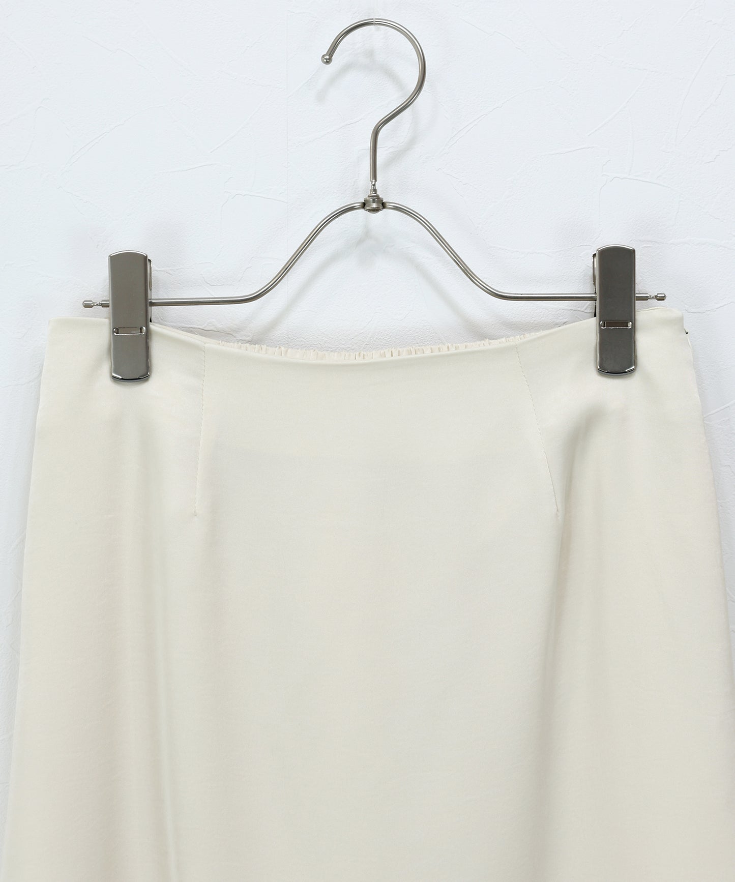 【早割5％OFF】ヘムレースサテンスカート