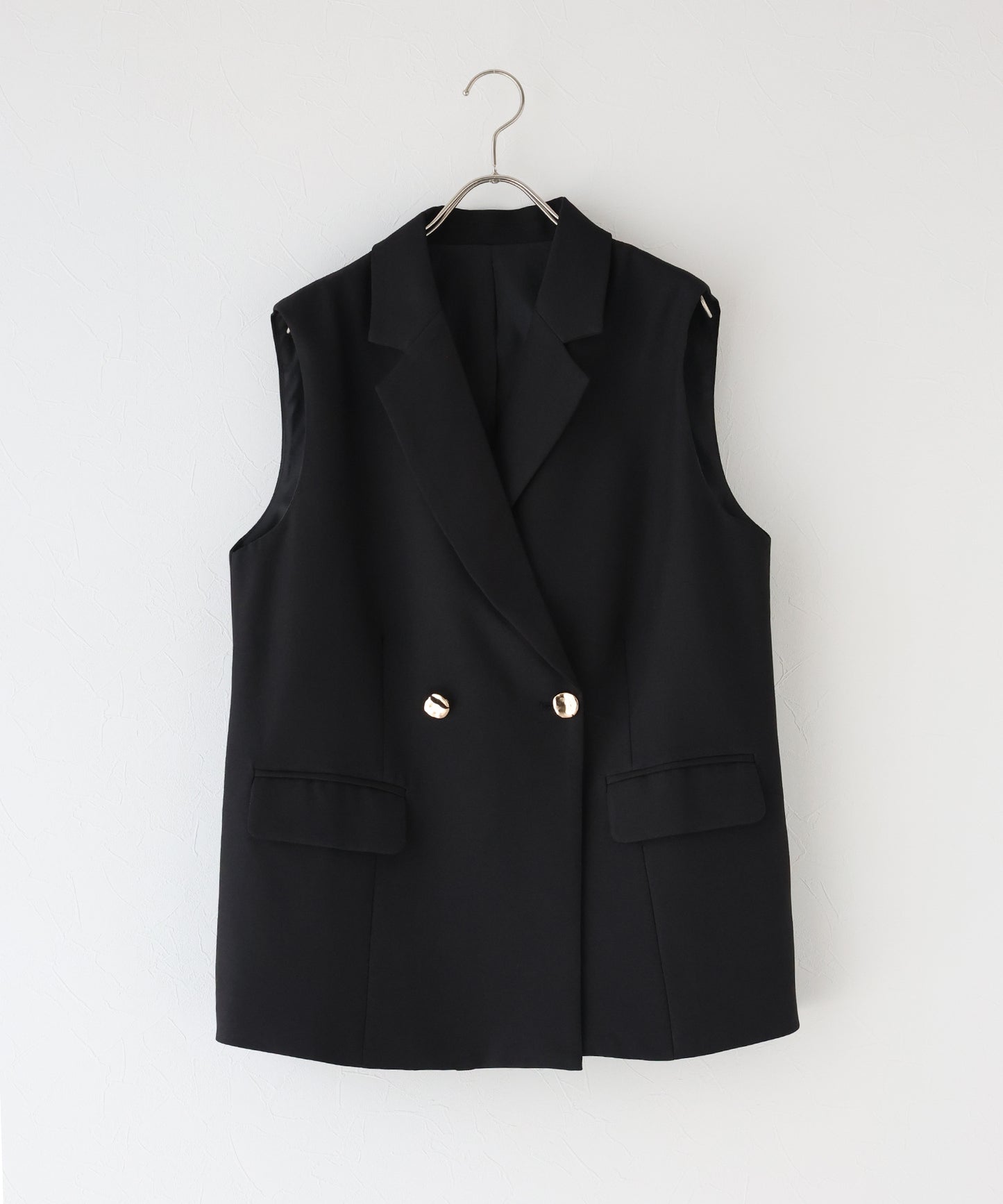 【TIME SALE】ニュアンスボタンテーラードジレ[ J by blue ]