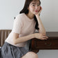 【早割5％OFF】ぽこぽこシャギー半袖ニット