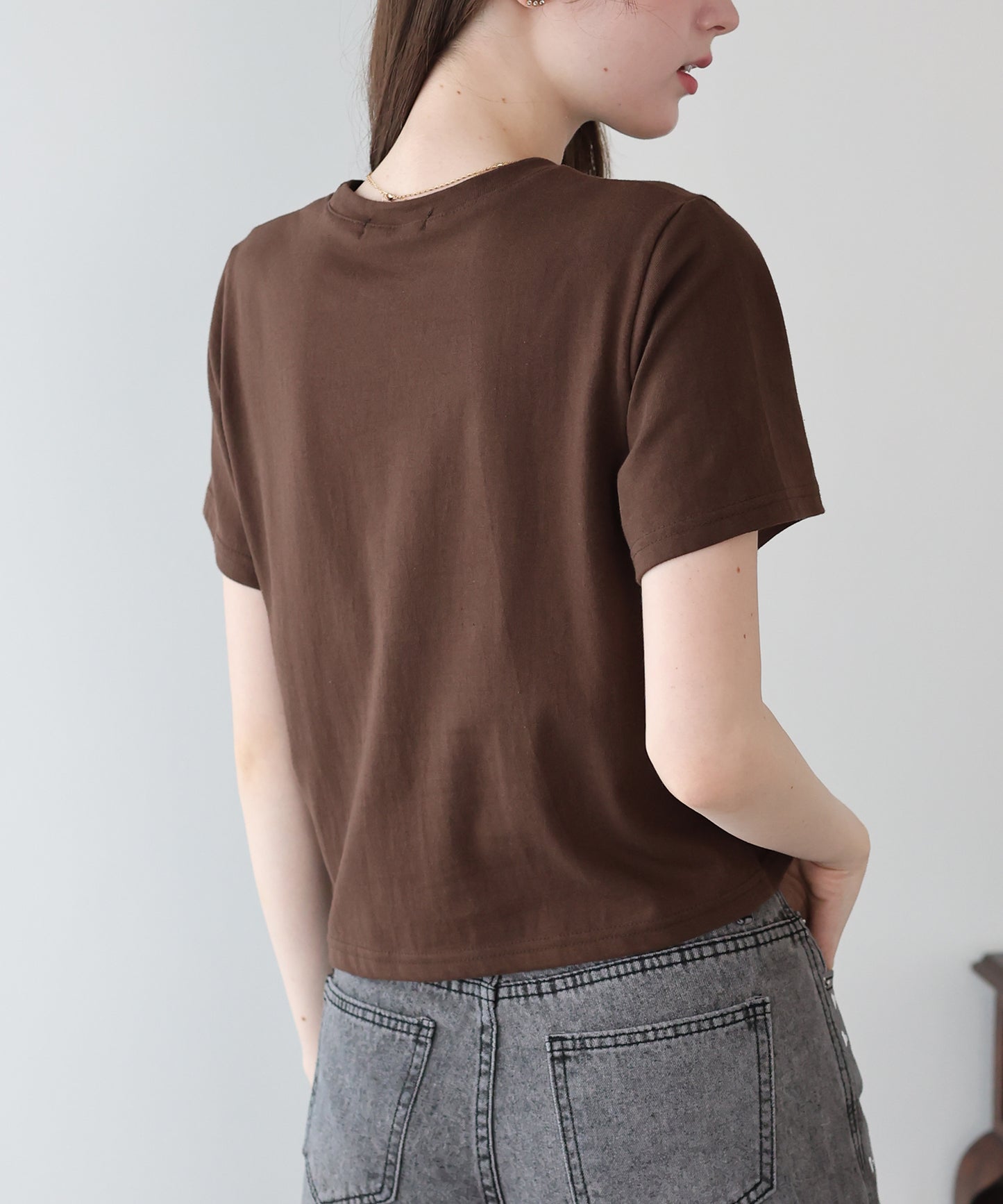 ハートレースショートTシャツ【メール便】