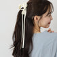 ロングリボンヘアクリップ